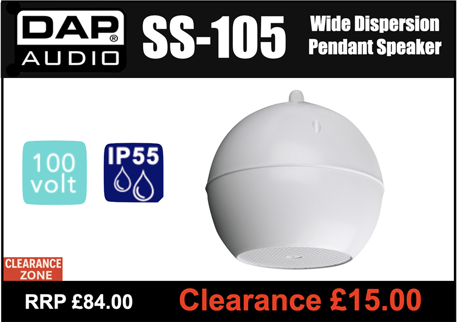 DAP Audio SS-105 Pendant Speakers